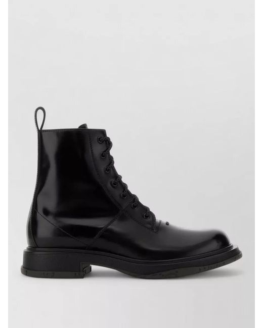 Gucci Black Leather Ankle Boots for men
