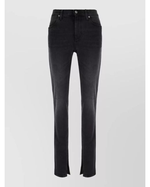 Gucci Blue Denim Jeans Skinny Fit Belt Loops Five Pockets