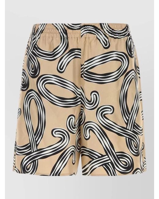 Loewe Multicolor Silk Printed Bikini
