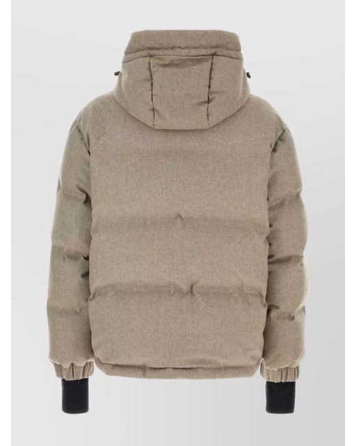 Moncler Natural Cappuccino Krun Down Jacket for men