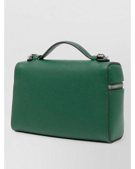 Tory Burch Green Slim Top Handle Crossbody Bag