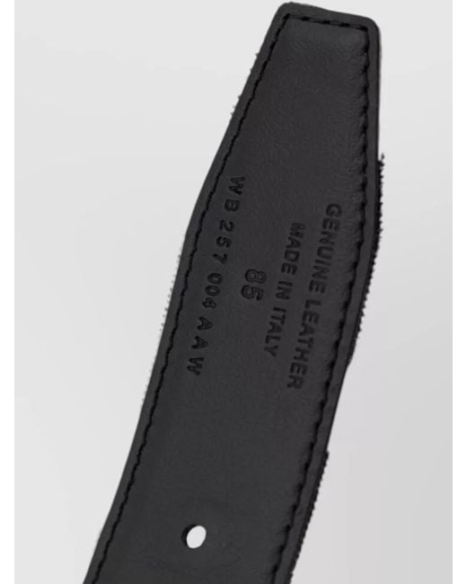 Tom Ford White Leather Belt