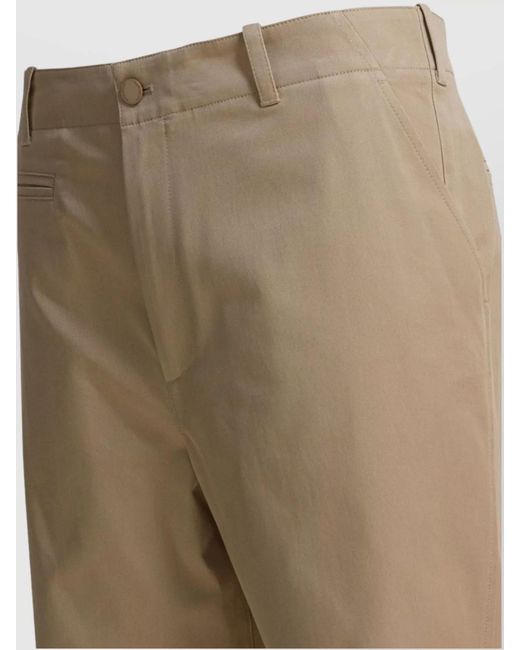 Givenchy Natural Cotton Straight-Leg Trousers for men