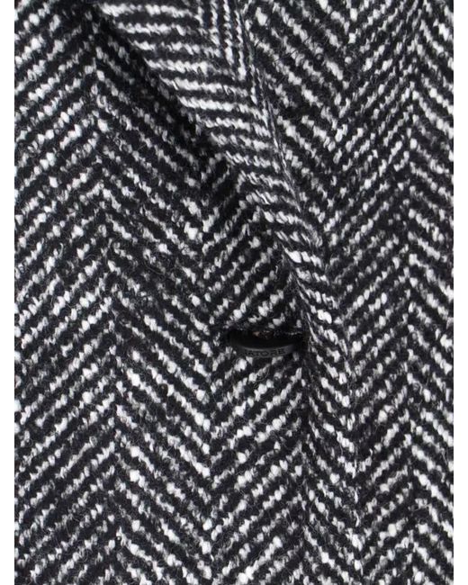 Tagliatore Gray Fitted Jacket