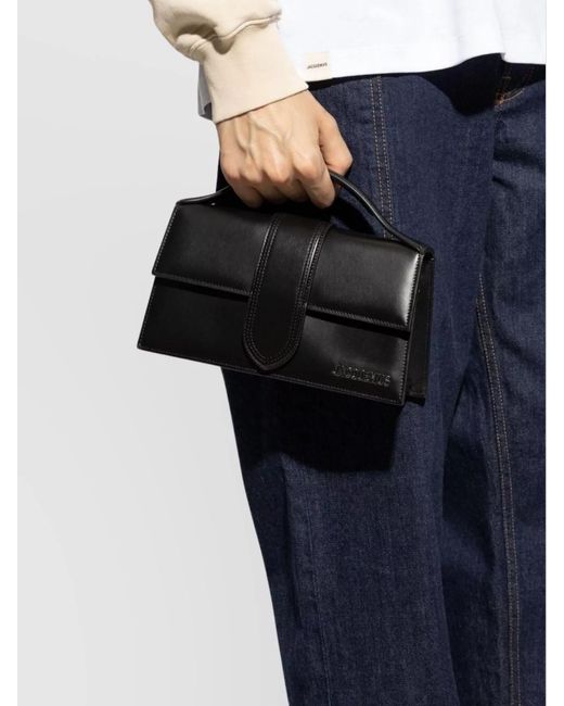 Jacquemus Black Le Grand Bambino Leather Mini Bag