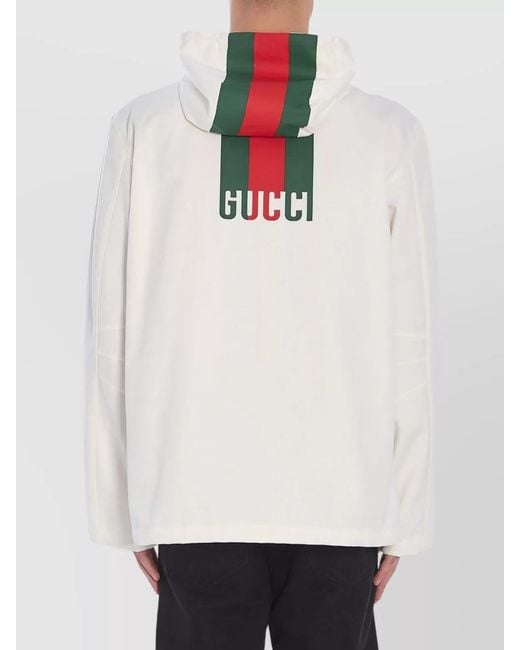 Gucci White Web Jacket for men