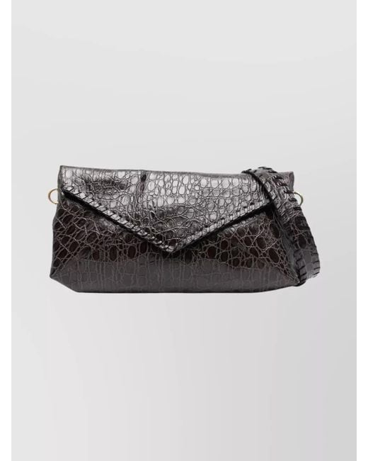 Dries Van Noten Multicolor Leather Shoulder Bag