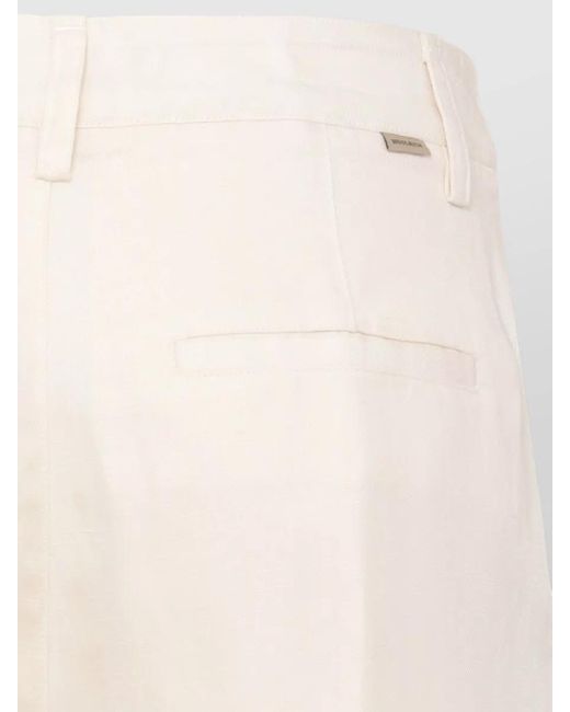 Woolrich White Wide-Leg Trousers