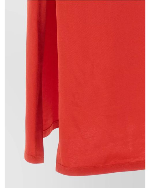 Loulou de Saison Red Cotton Maxi Dress