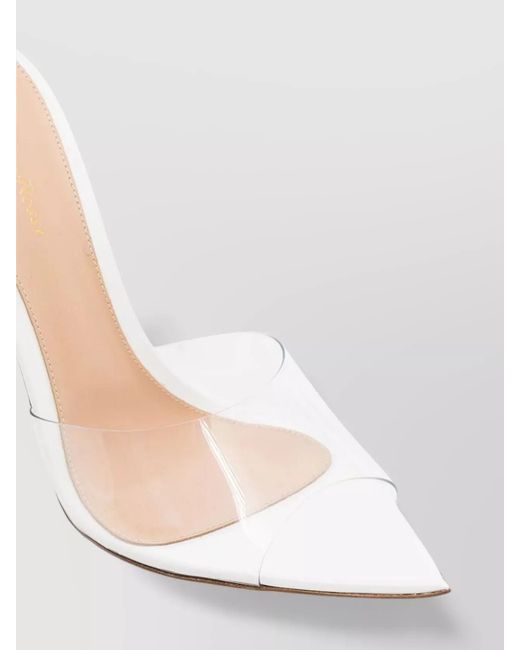 Gianvito Rossi White Thermoplastic Polyurethane Sandals