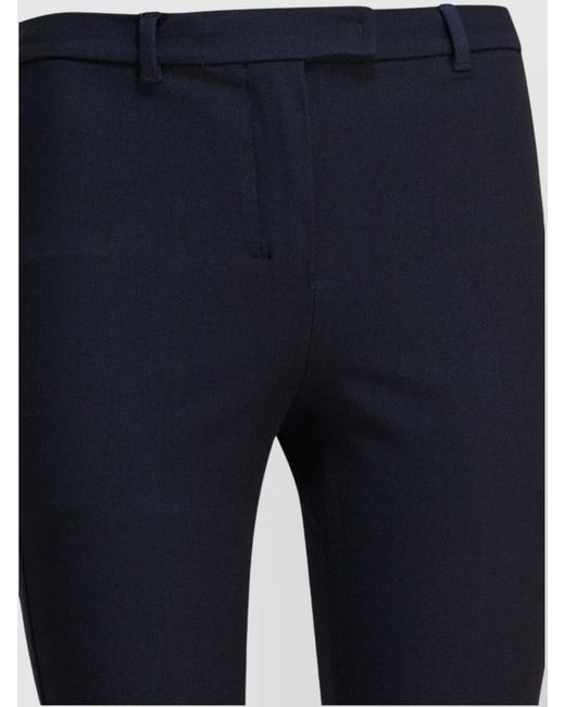 Max Mara Blue Tailored Trousers