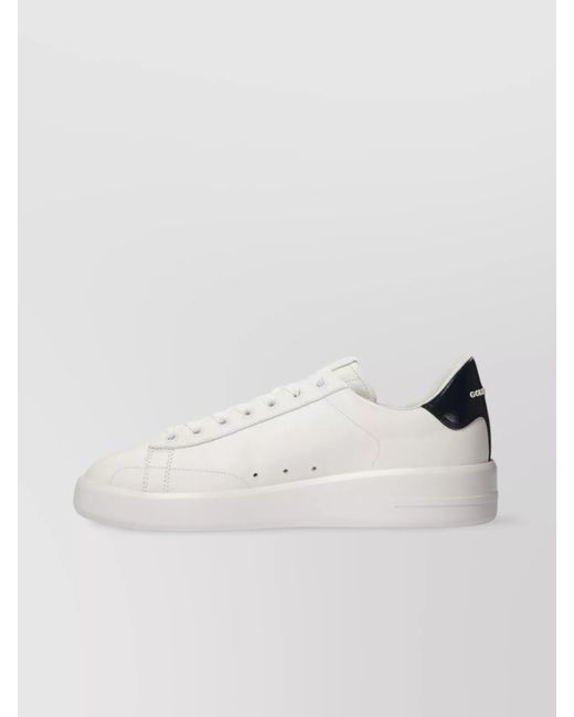 Golden Goose Deluxe Brand Natural "Star Perforated Contrast Heel" Sneakers for men