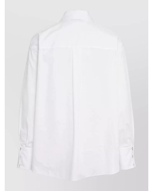 Elisabetta Franchi White Cotton Shirt