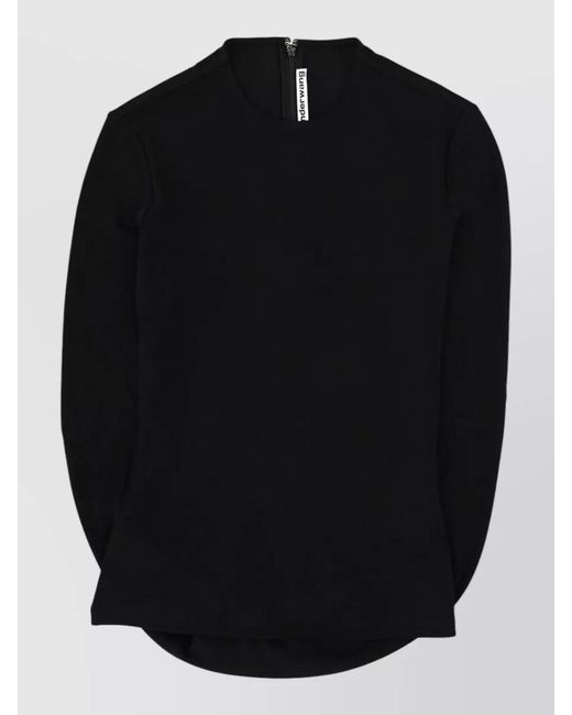 Alexander Wang Black Draped Top