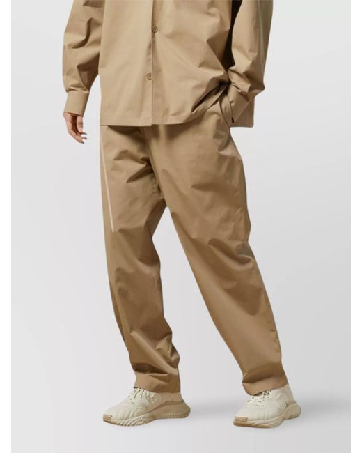 Gucci Natural Cotton Regular-Fit Straight-Leg Trousers for men