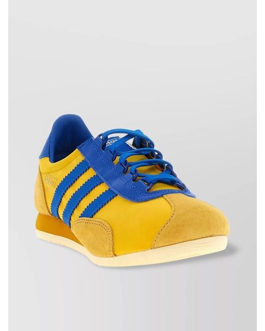 Adidas Originals Blue Textile Low-Top Sneakers for men
