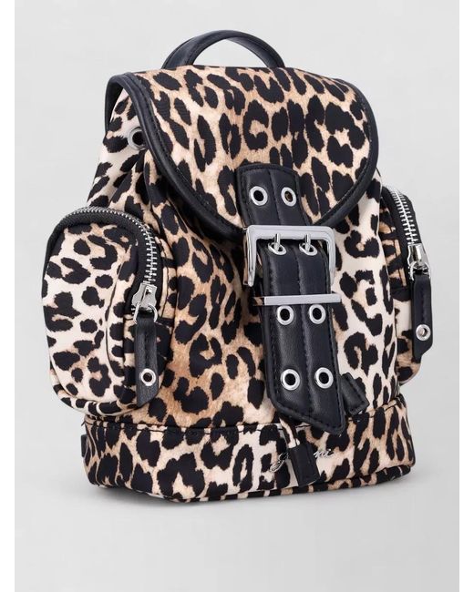 Ganni Black Bucky Nano Backpack