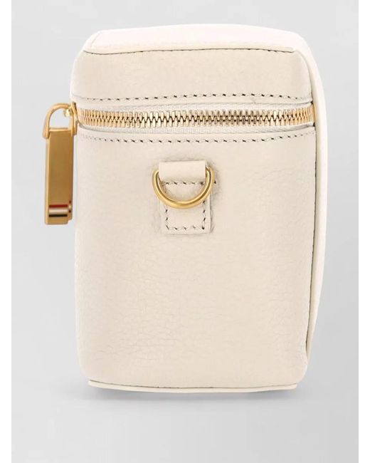 Thom Browne Natural Leather Clutch Bag