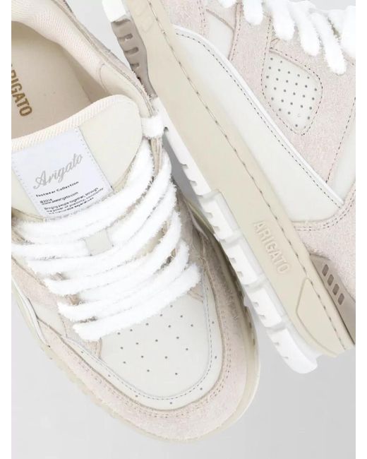 Axel Arigato Natural Leather Low-Top Sneakers