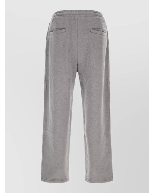 Dolce & Gabbana Gray Cotton Chino Shorts for men