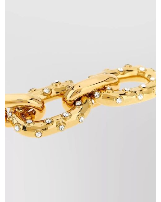 Rabanne Metallic Metal Link Bracelet