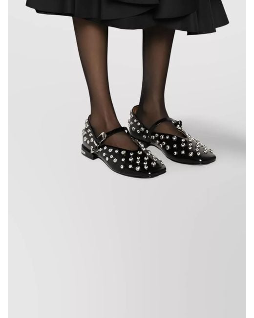 Comme des Garçons Black Midi Skirt Ruffled Layer Design