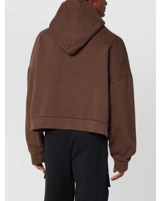 Entire studios Brown Cotton Sweatshirt for men