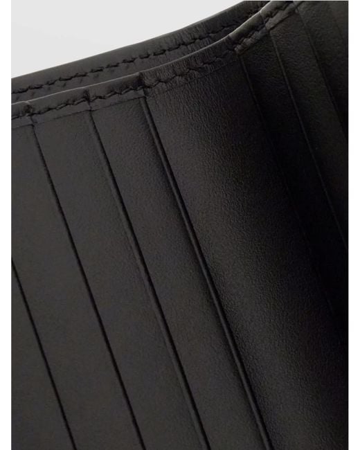 Dolce & Gabbana Gray Logo-Print Fabric Wallet for men