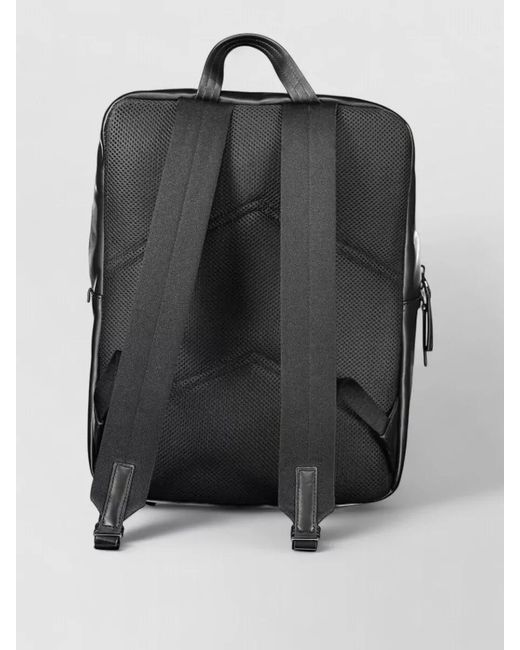 Calvin Klein Gray Synthetic Leather Backpack for men