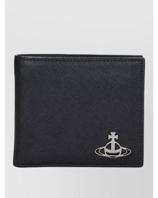 Vivienne Westwood Black Leather Cardholder