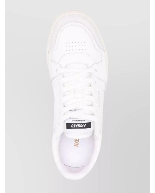 Axel Arigato White Leather Low-Top Sneakers
