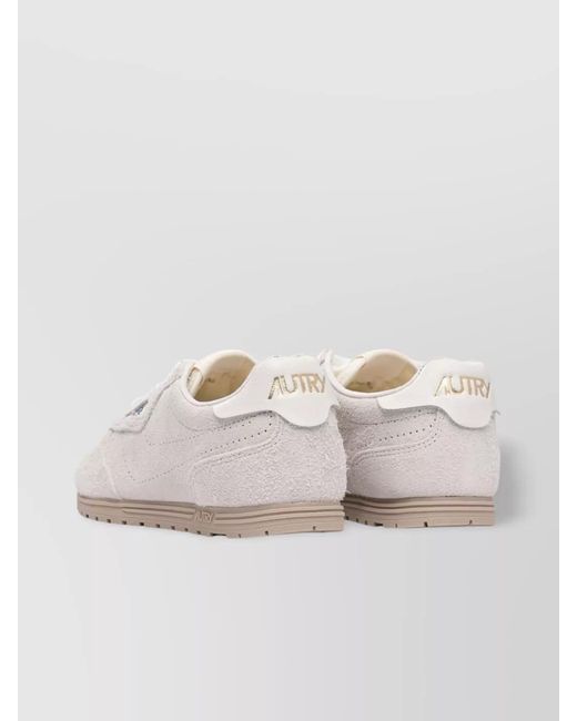 Autry Natural Leather Low-Top Sneakers