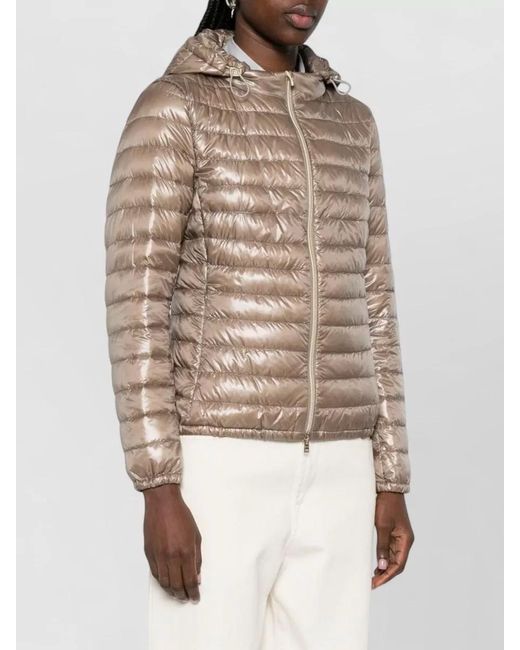 Herno Natural Nylon Short Down Jacket