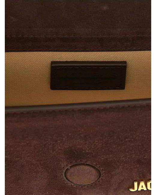 Jacquemus Brown Le Bambino Mini Leather Shoulder Bag