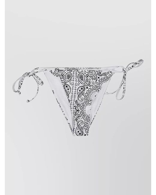 Mc2 Saint Barth Multicolor Printed High-Rise Bikini Bottoms