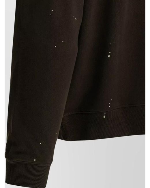 Carhartt Black Painter Crew Neck Sweatshirt Kangaroo Pocket for men