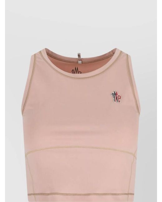 Moncler Pink Long Sleeve Top