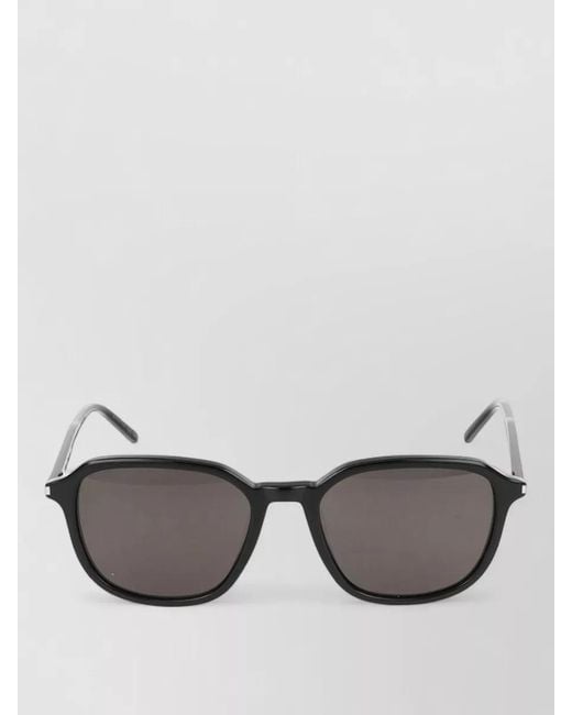 Saint Laurent Gray Sunglasses Sl 385 001 Square Frame