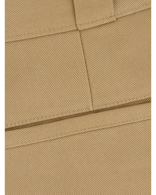 Maison Margiela Natural Tailored Trousers for men