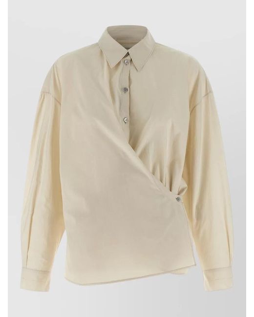 Lemaire Natural Silk Blend Shirt