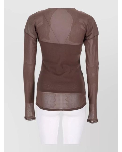 Lemaire Brown T-Shirt