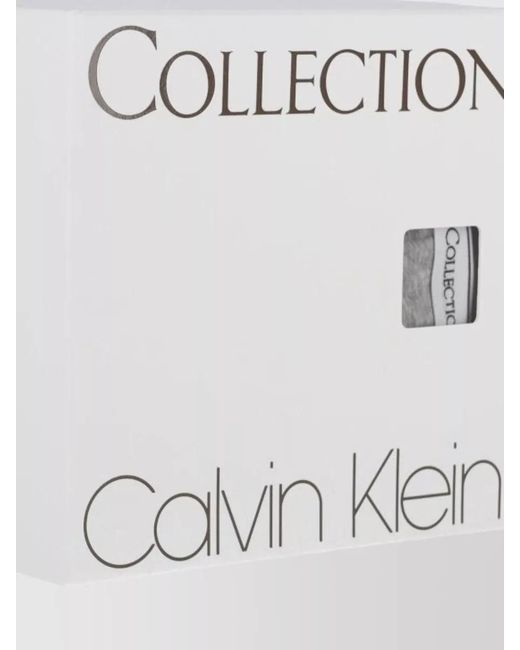 Calvin Klein White Straight Trousers