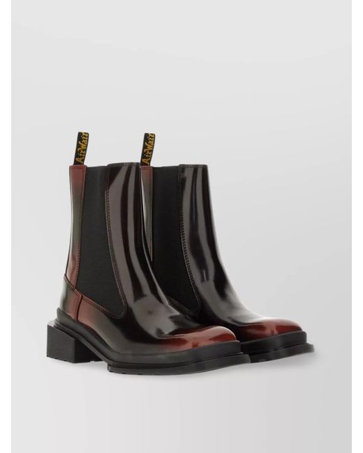 Dr. Martens Black Leather Chelsea Boots