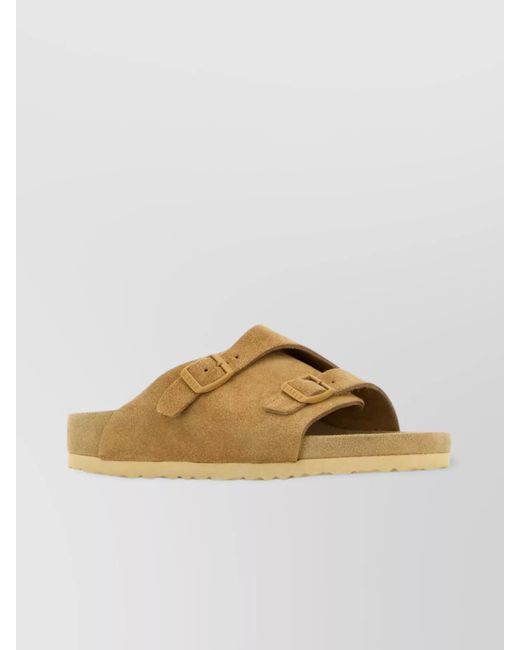 Birkenstock Multicolor Suede Leather Slides