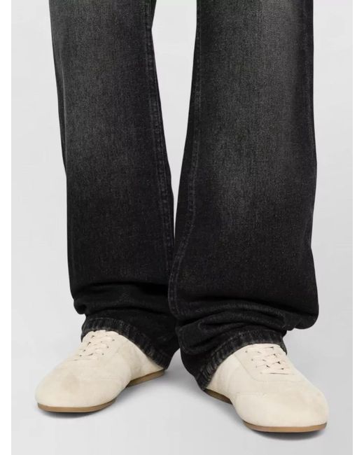 A.P.C. Gray Denim Straight-Leg Jeans for men
