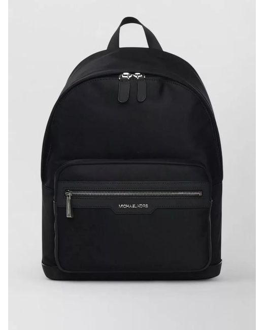 Michael Kors Black Logo Backpack for men