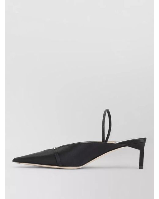 Tom Ford Multicolor Satin Mules Straight Heel Pointed Toe Buckle
