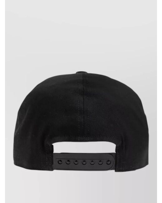 Rick Owens Black Gilligan Hat Drkshdw Curved Brim Edition