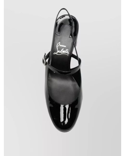 Christian Louboutin Black Patent Leather Pumps