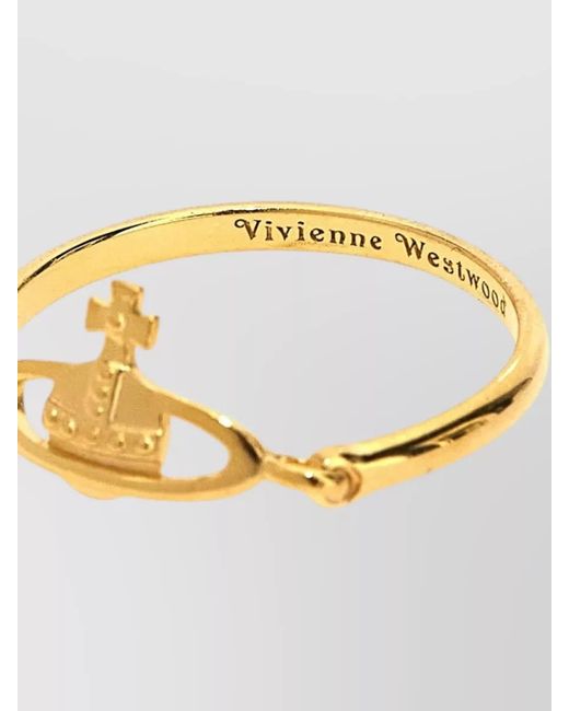 Vivienne Westwood Metallic Recycled Ring